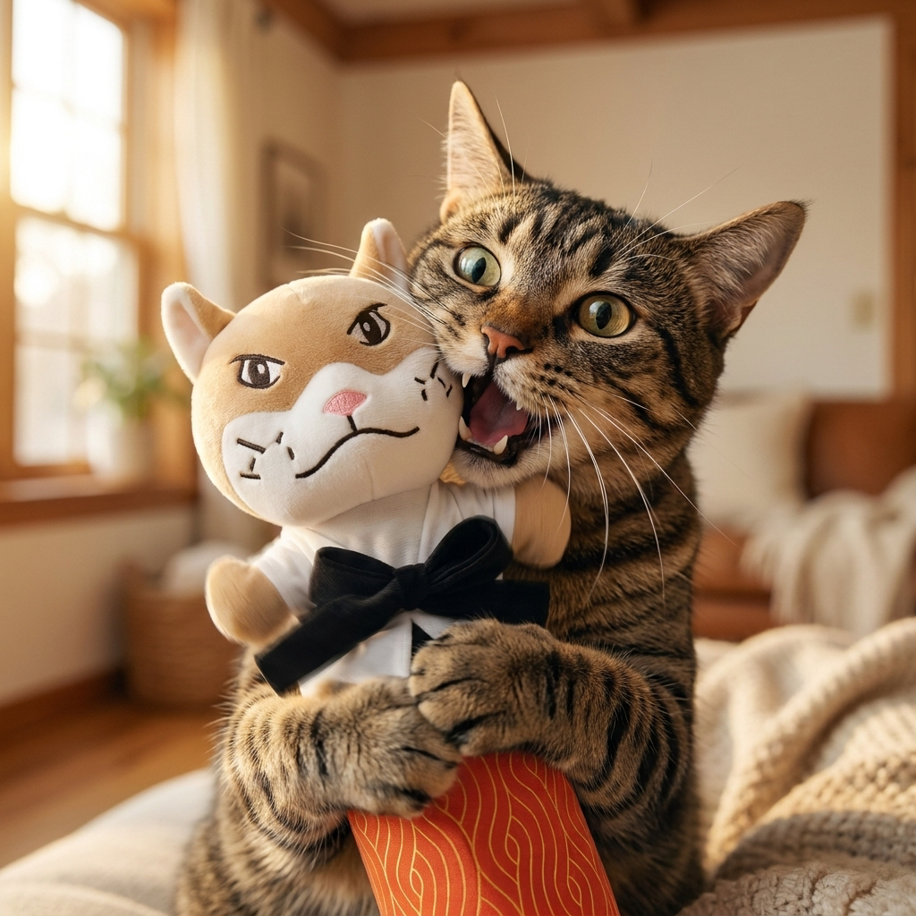 TigerPaw™ Cat Wrestling Puppet Toy